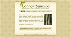 Desktop Screenshot of connorbamboo.com